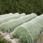 garden anti-insect/bug net tunnel kit crop plant veggies mesh cover protection anti-bird small animal 1.6x4m white 5pcs bundle