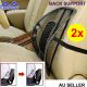 2x Mesh Lumbar Back Support Cushion Seat Posture Corrector Car Office Chair Home