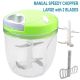 larger manual chopper shredder