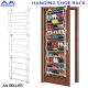 36 Pairs Hanging Shoe Storage Rack Shelf Organizer Holder Over Door White