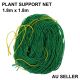 Garden Trellis Plant Support Mesh Net Tent Fence for Climbing Veggie Pea Bean Fruit Netting Green 1.8 x 1.8M