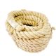 natural jute rope burlap hemp twine cord hessian string wire heavy duty strong home decor art craft gardening decking 40mm thick x 10m long