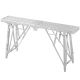 Portable Working Platform Height Adjustable Bench Step Foldable Ladder Max 1.6M H