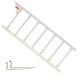 foldable bedside rail grab bar #110 for elderly assist get-up support handle bed handrail for handicap home care assistance 108cm