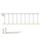 foldable bedside rail grab bar #140 for elderly assist get-up support handle bed handrail for handicap home care assistance 138cm