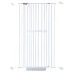 extra tall 150cm baby pet security gate metal safety guard tension pressure mounted for children dog kitten adjustable width range 76-82cm largest gap between bars 42mm model a0