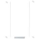extra tall 150cm security gate accessories kit for main gate gap filler bar,door ramp and leg pads