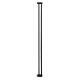 10cm wide extension panel black for extra tall 150cm baby pet security gate metal safety guard tension pressure mounted for children dog kitten