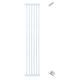 30cm wide extension panel kit for extra tall 150cm baby pet security gate metal safety guard tension pressure mounted for children dog kitten white
