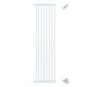 40cm wide extension panel kit for extra tall 150cm baby pet security gate metal safety guard tension pressure mounted for children dog kitten white